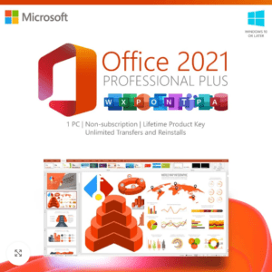 Microsoft Office Professional Plus 2021 Product Key For 1 PC, Lifetime