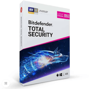 Bitdefender Total Security with VPN For 1 Device - 3 years