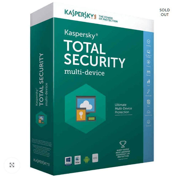 Kaspersky Total Security Product Key For 3 Devices - 1year