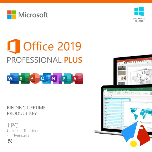 Microsoft Office Professional Plus 2019 Product Key For 1 PC - Lifetime